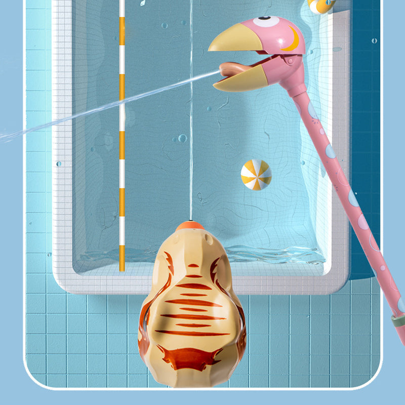 Creatief cartoon-alpaca-waterspeelgoed met lange nek