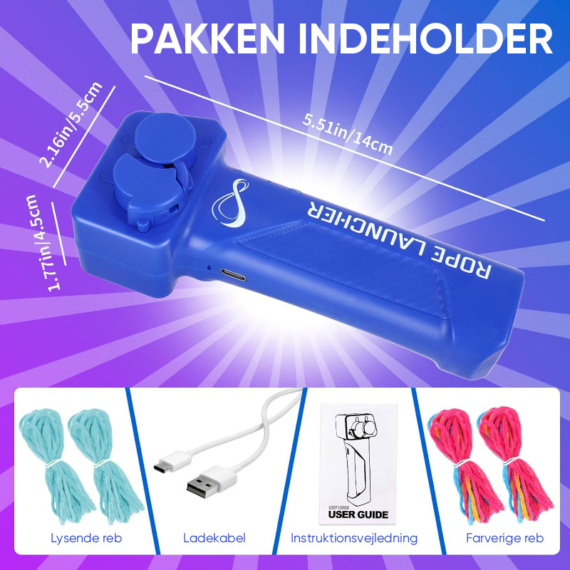 Draagbare touwwerper Loop Fidget-speelgoed