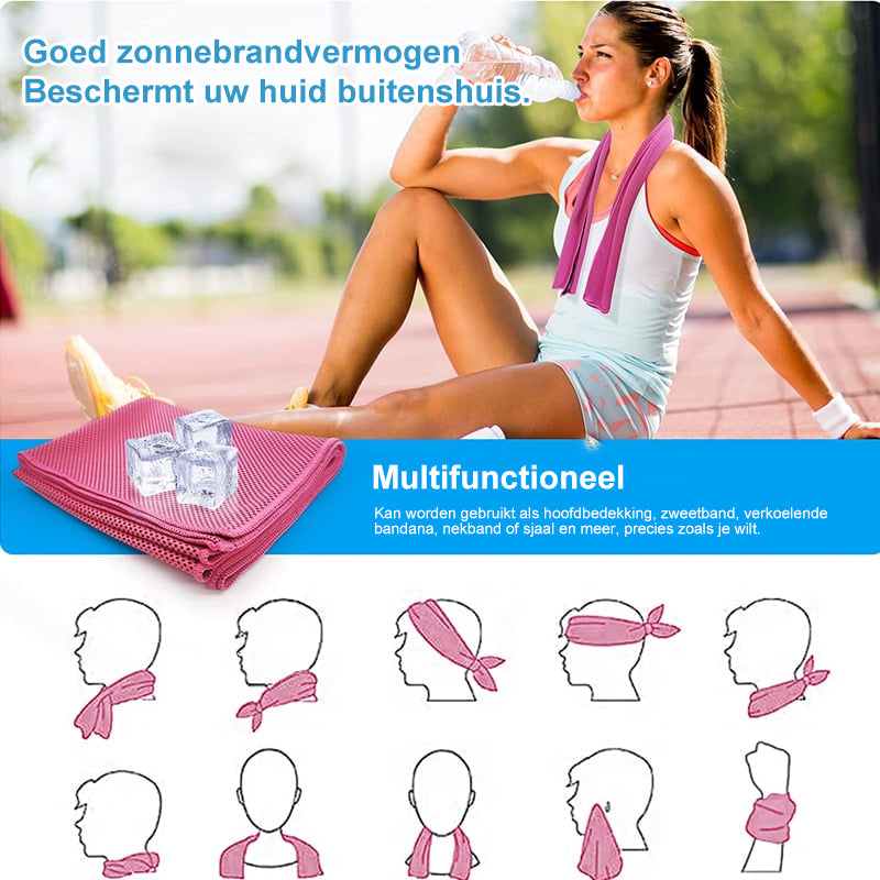 Sport Cooling Microfiber handdoek