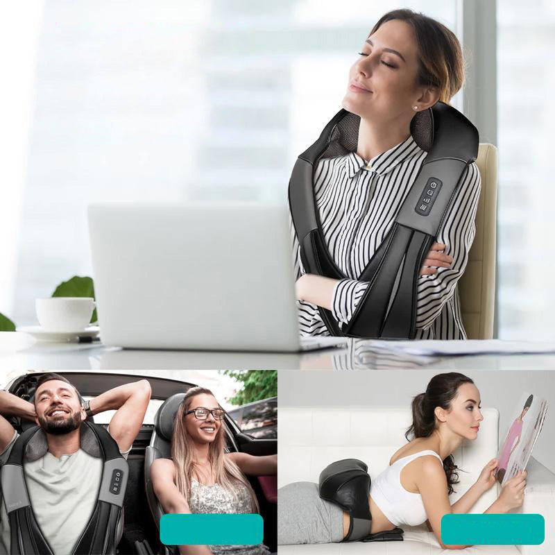 Rood licht verwarming kneden schoudermassager