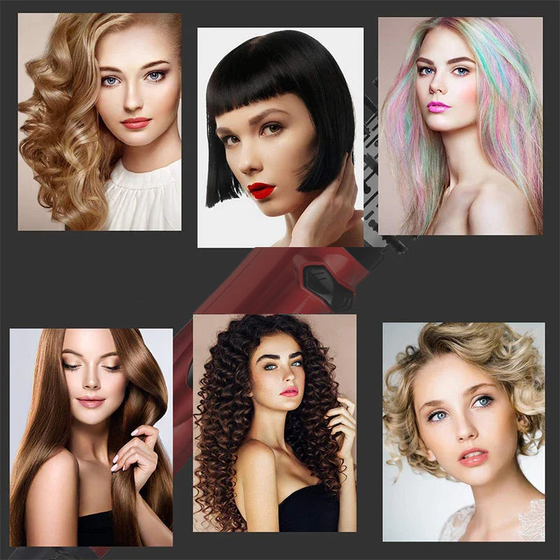 2-in-1 heteluchtstyler en roterende föhn