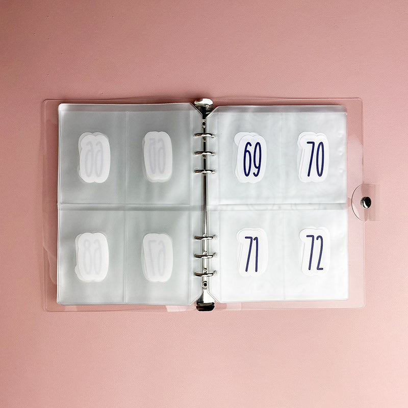 100 enveloppenbesparing uitdagingsmap