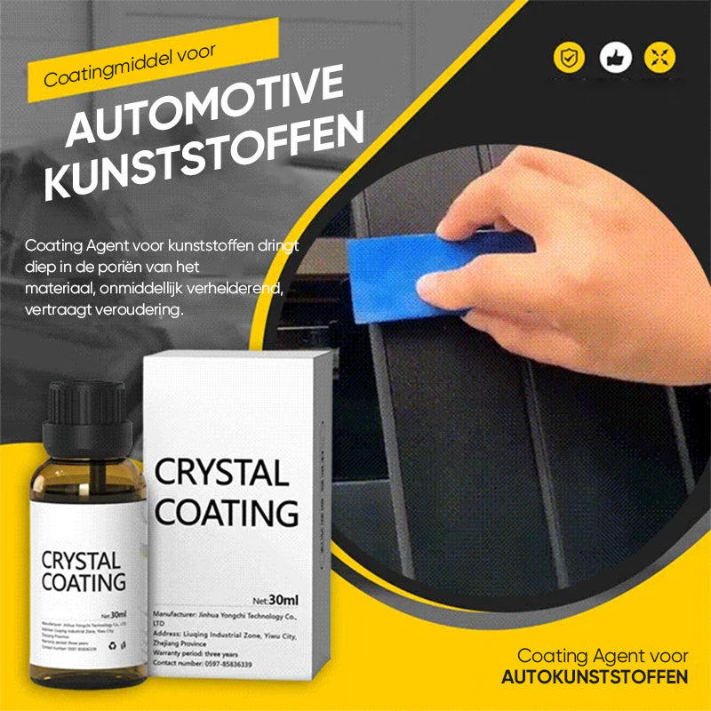 Coatingmiddel voor auto-kunststoffen