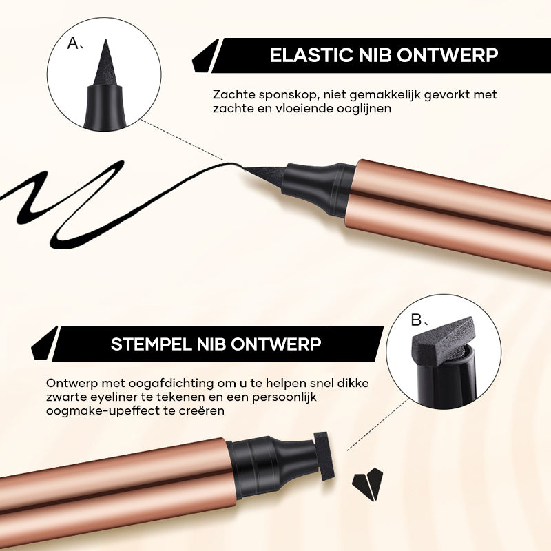 Verleidelijke Cat Eye Stamp Eyeliner