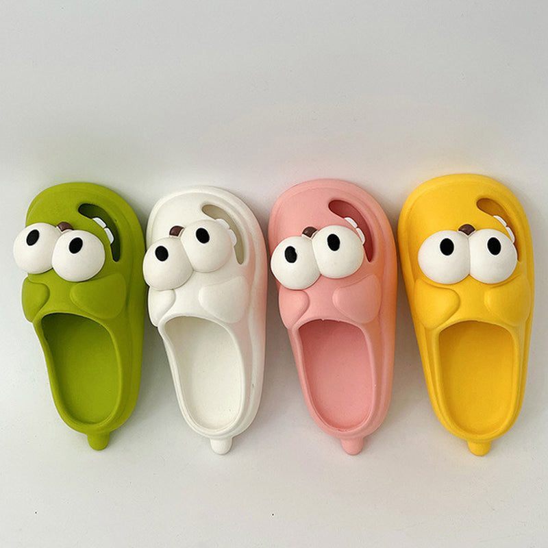 Grote ogen hond pantoffel