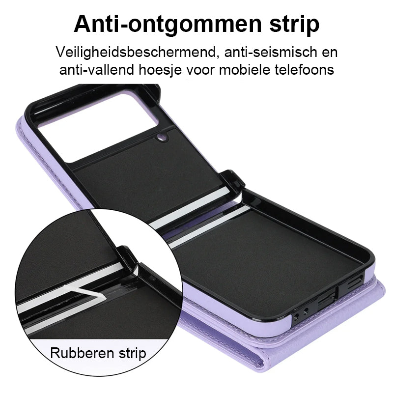 Z Flip5 Opvouwbare Messenger-telefoonhoes voor Samsung Flip4