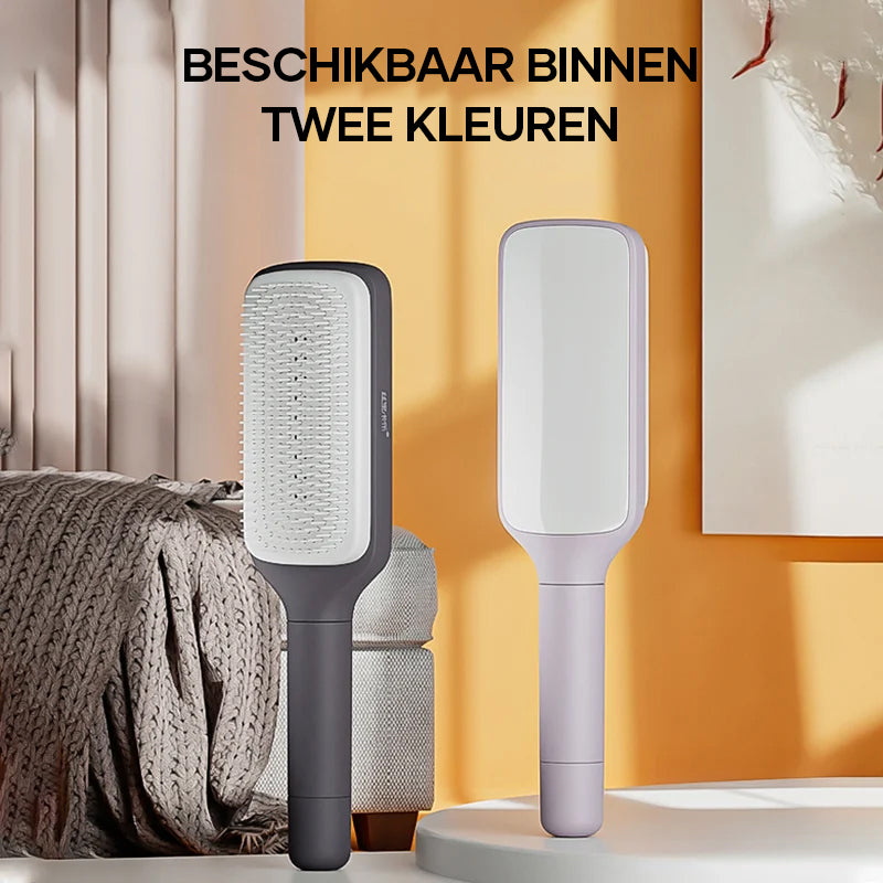 Zelfreinigende antistatische massagekam