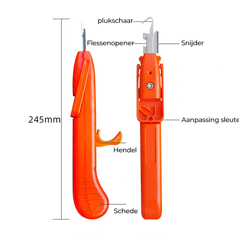 Efficiënt hulpmiddel voor het verzamelen van fruit