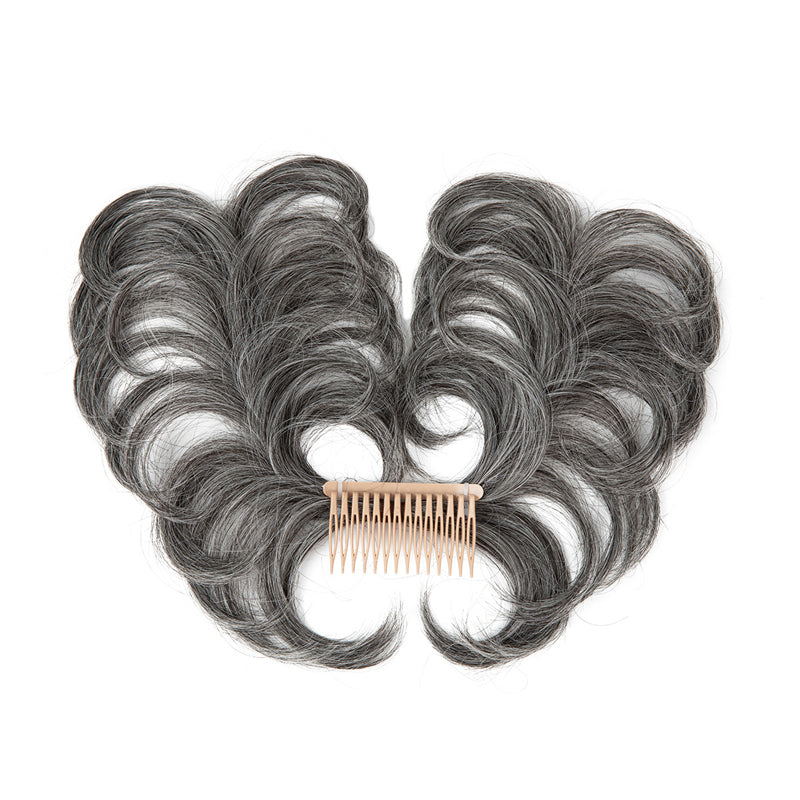 Moeiteloze elegantie zijkam met clip in haarknotje