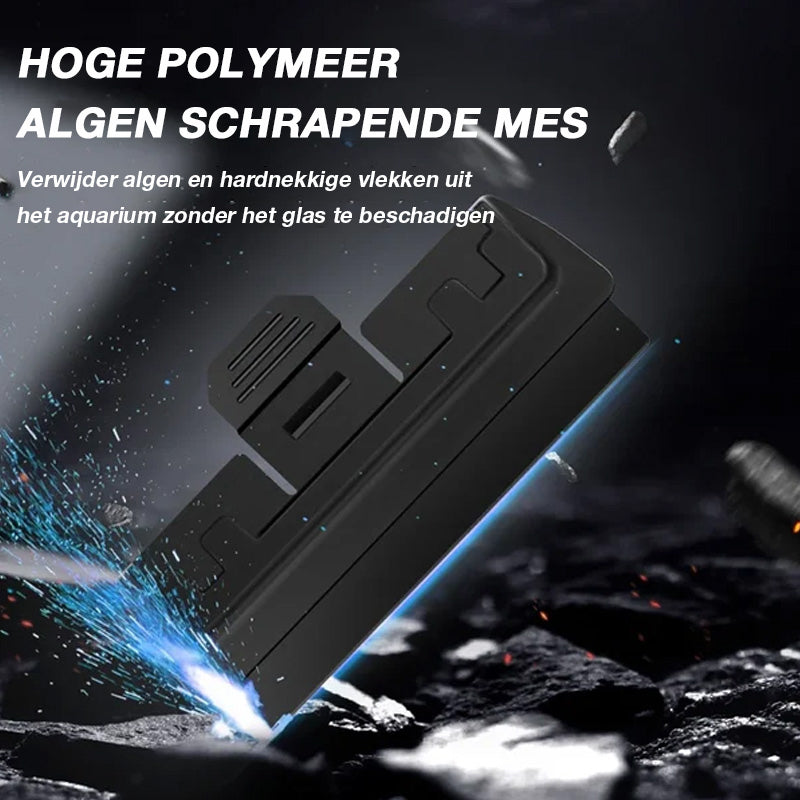 Magnetische aquariumschraper