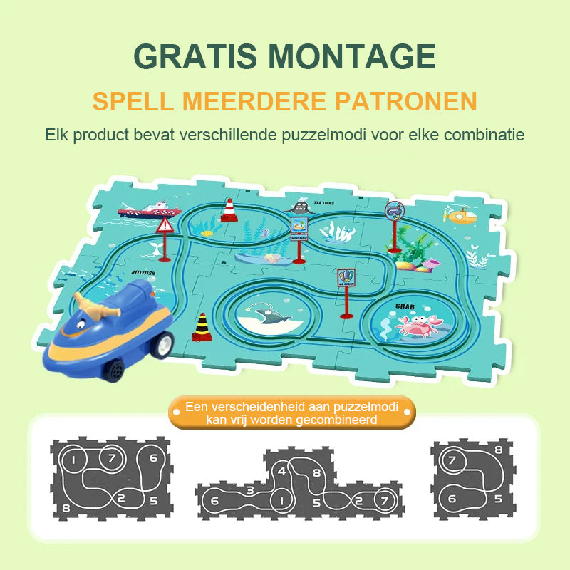 Doe-het-zelf montage van een elektrische trolley