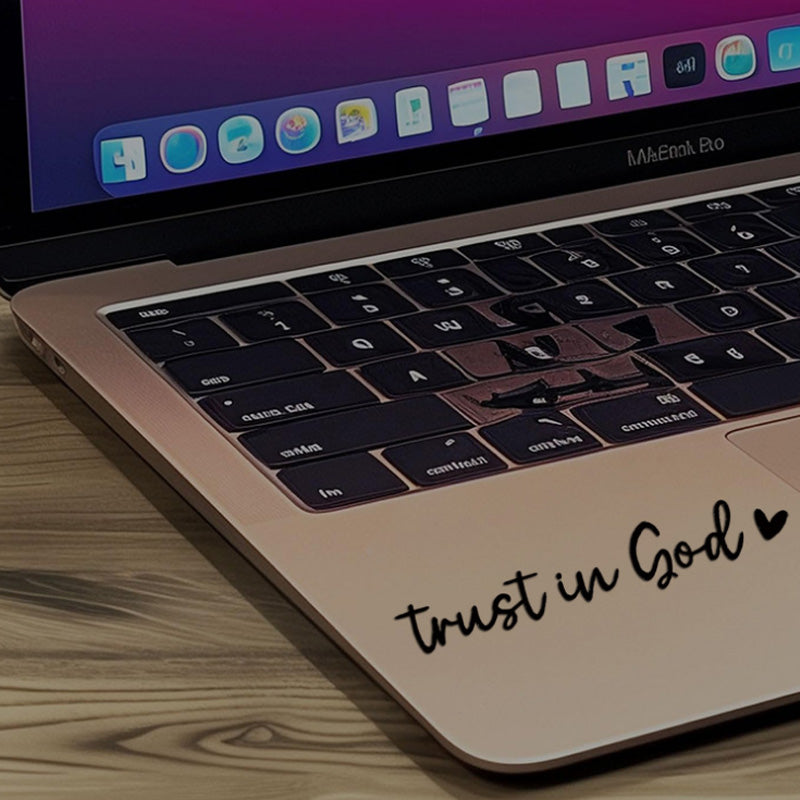 Letter & Hart Patroon Auto Achteruitkijkspiegel Sticker