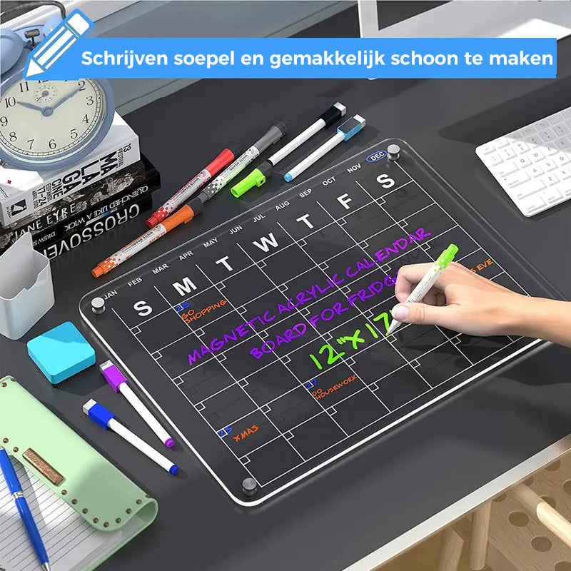 Magnetische koelkastkalender