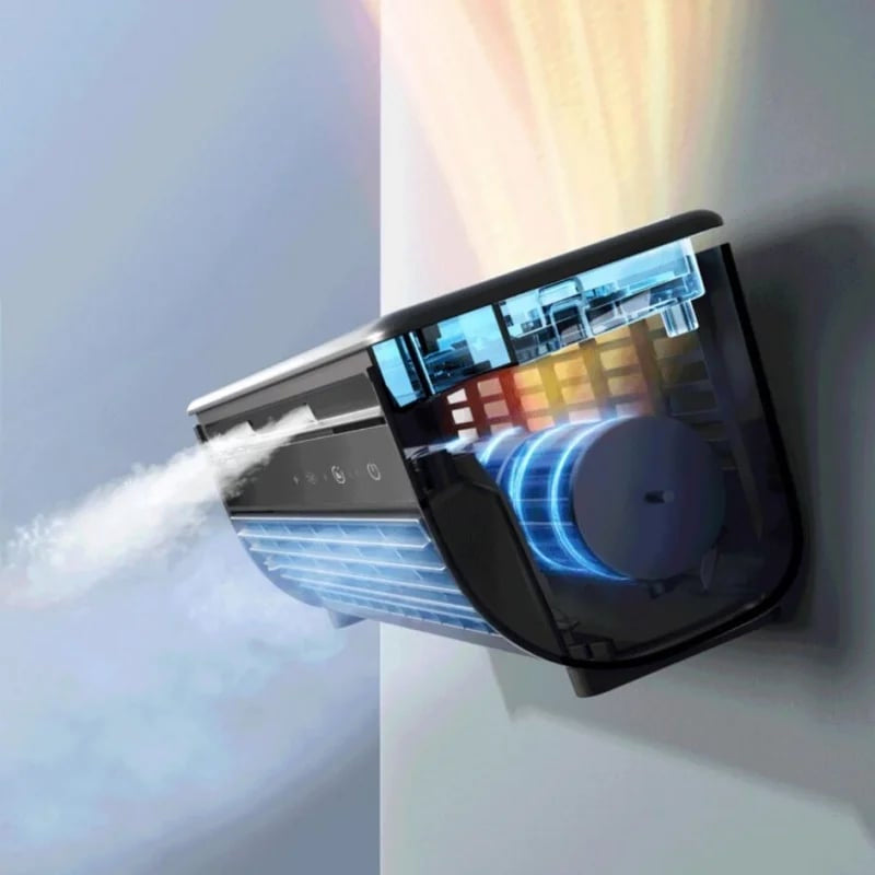 Draadloze oplaadbare airconditioner