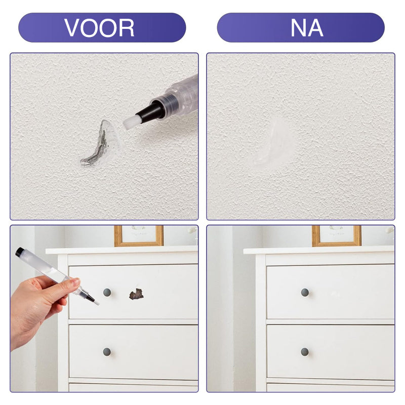 Multifunctionele invulbare touch-up verfpenseel