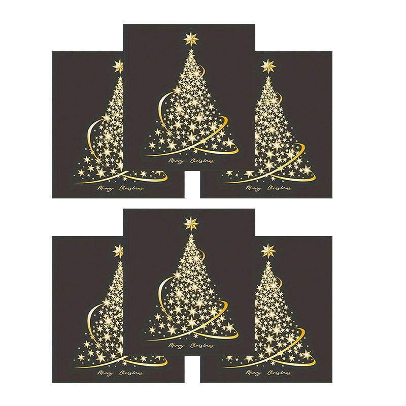 Christmas Tree Window Stickers