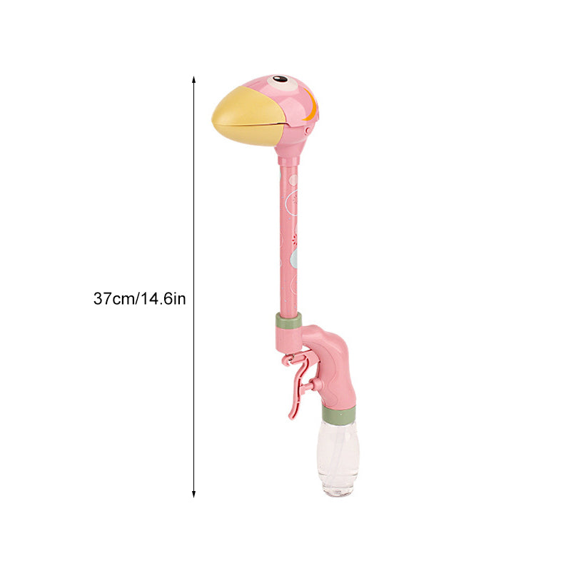 Creatief cartoon-alpaca-waterspeelgoed met lange nek