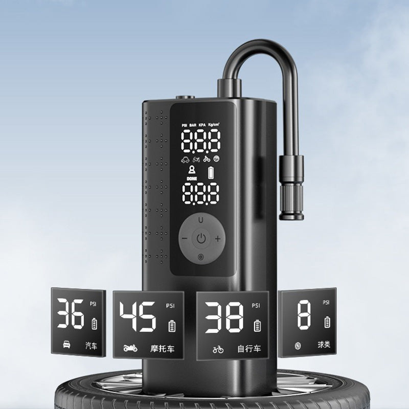 Intelligente digitale display luchtpomp