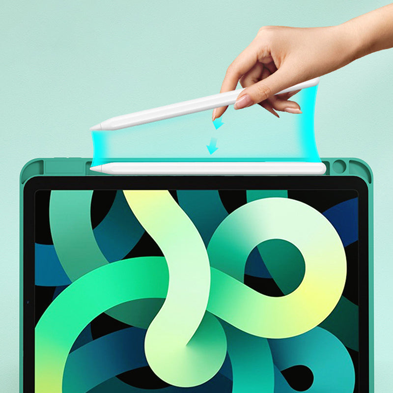 Afneembaar draadloos toetsenbord met hoesje en potloodhouder