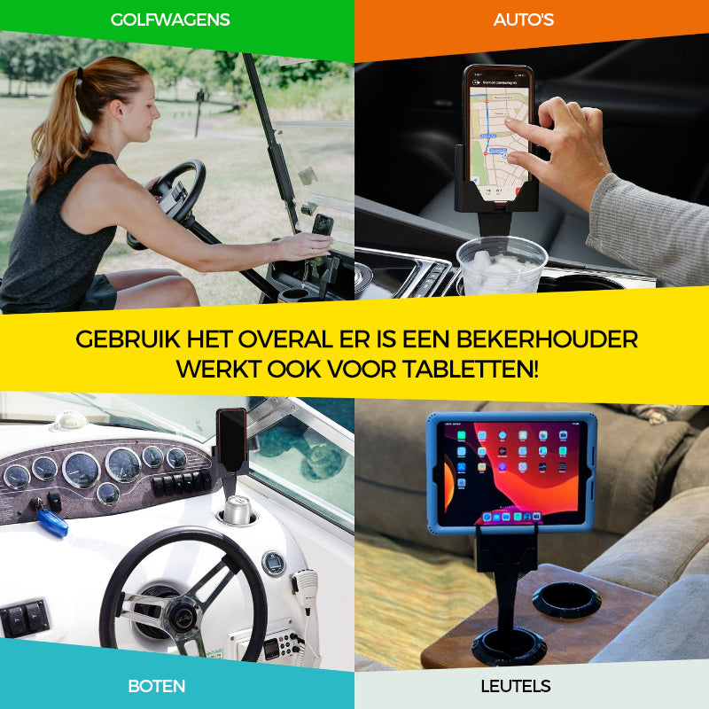 Nieuwe mobiele telefoonhouder