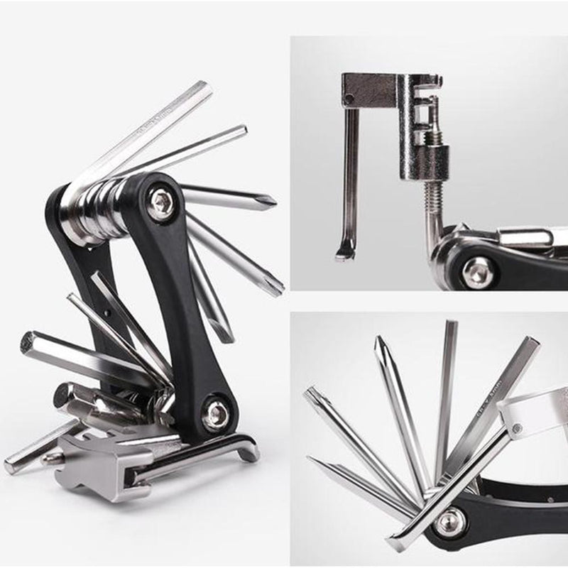16-in-1 verchroomde EDC-multitool
