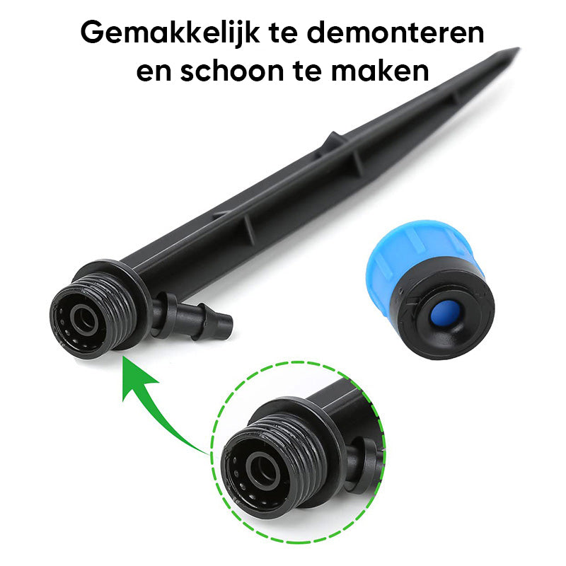 Besproeiingsset voor de tuin