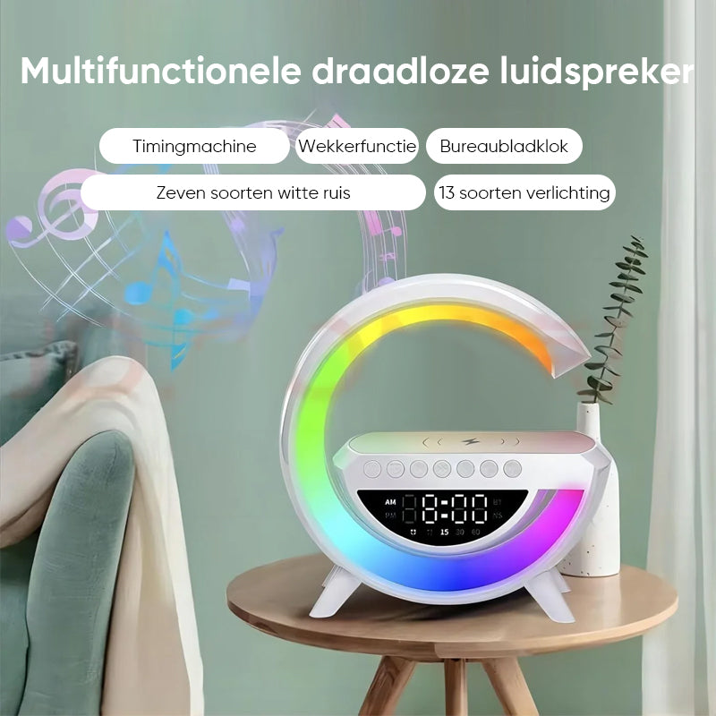 G-vormige led draadloze oplaadbare luidspreker