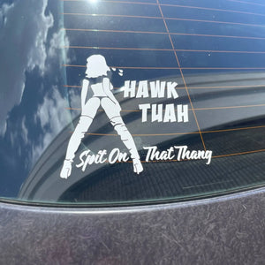 Havik Tuah-sticker | Spuug op die Thang-auto