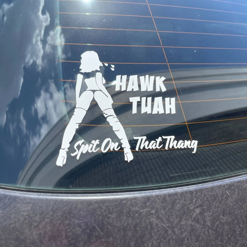 Havik Tuah-sticker | Spuug op die Thang-auto