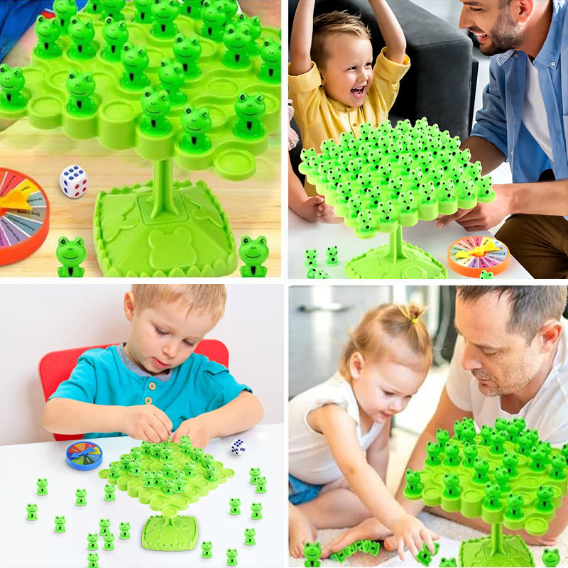 Evenwicht ruimtevaarder Panda Kikkerboom – Concentratietrainingsspel