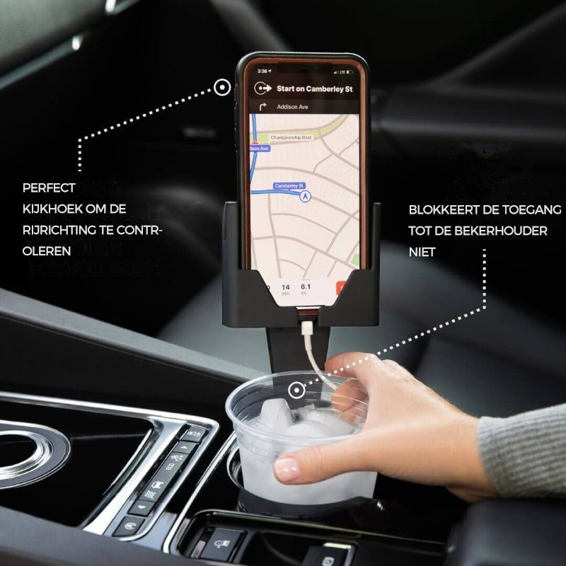 Nieuwe mobiele telefoonhouder