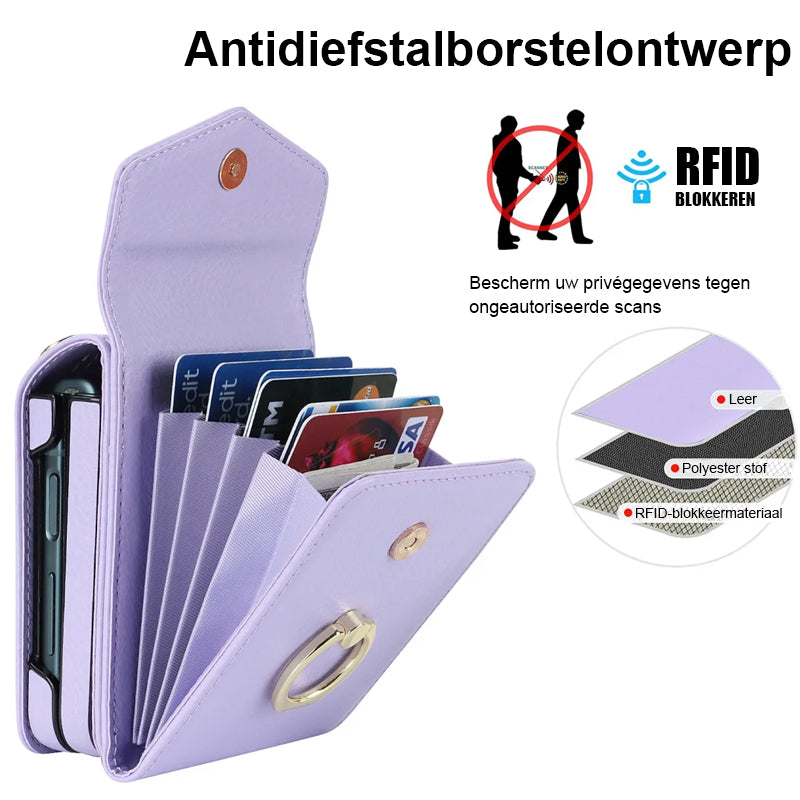 Z Flip5 Opvouwbare Messenger-telefoonhoes voor Samsung Flip4