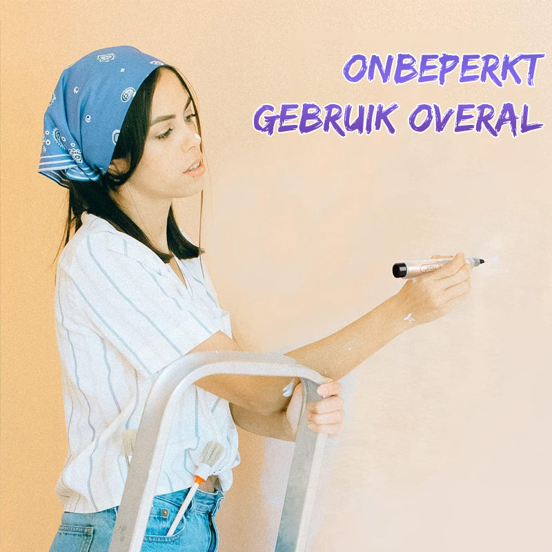 Multifunctionele invulbare touch-up verfpenseel