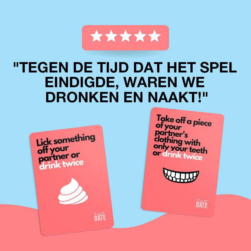 Dizzy Date - Het kaartspel voor koppels