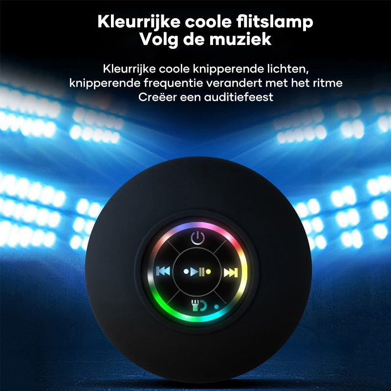 Mini Bluetooth-doucheluidspreker met ledlicht