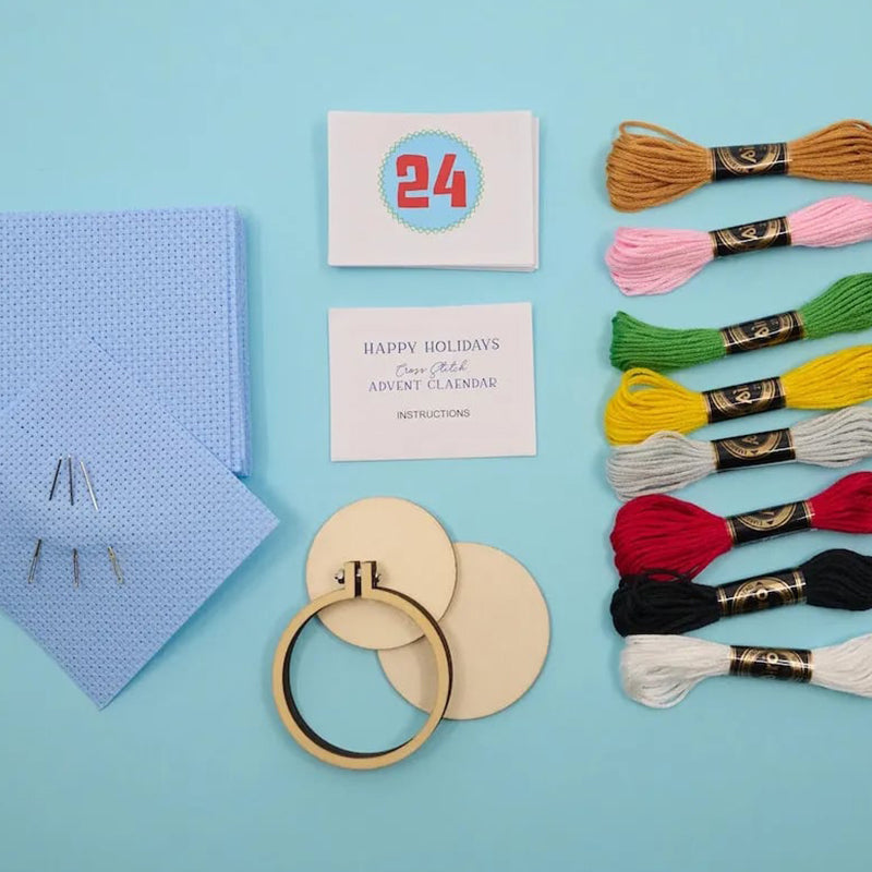 Kerst Kruissteek Adventskalender