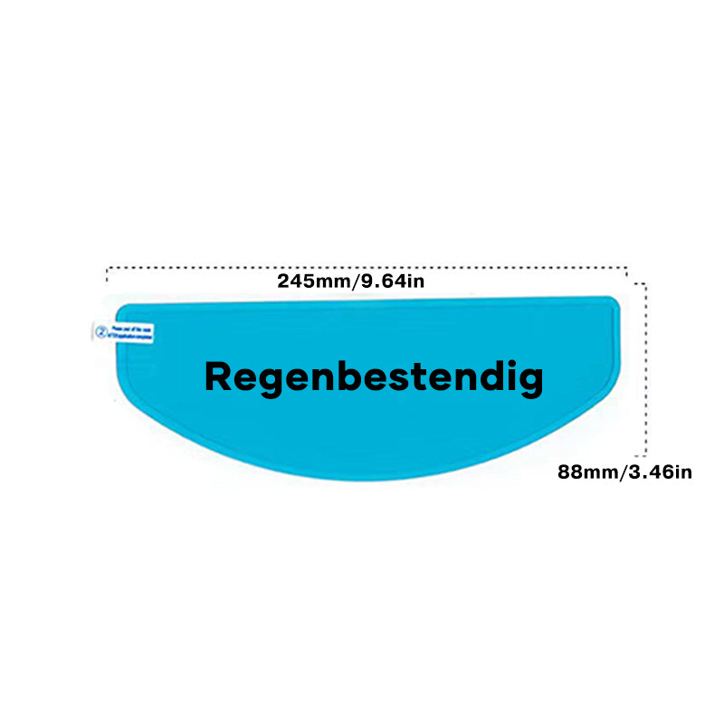 Anticondens- en regendichte viziercoating