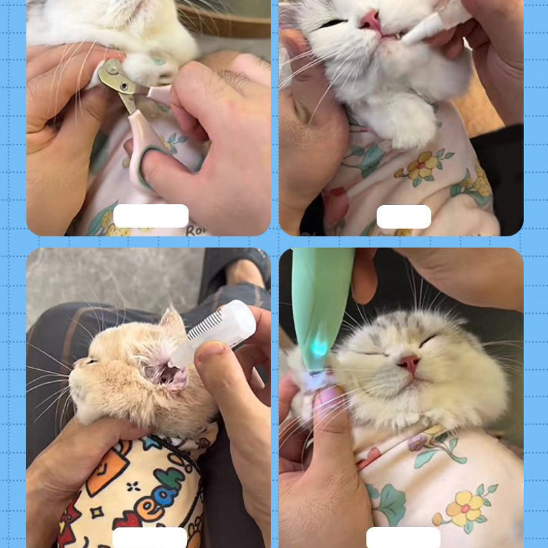 Anti-kras en anti-bijt kattendoek