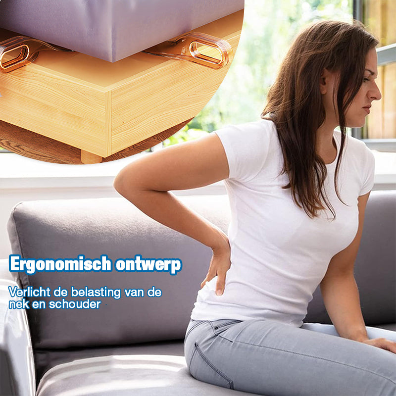 Handig hulpmiddel voor het optillen van matrassen