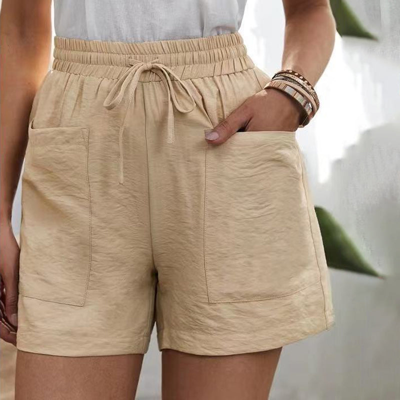 Losse casual short met twee zakken