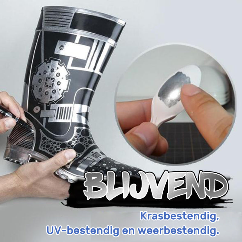 Vloeibare spiegelchroommarker