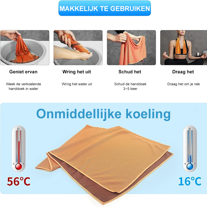 Sport Cooling Microfiber handdoek