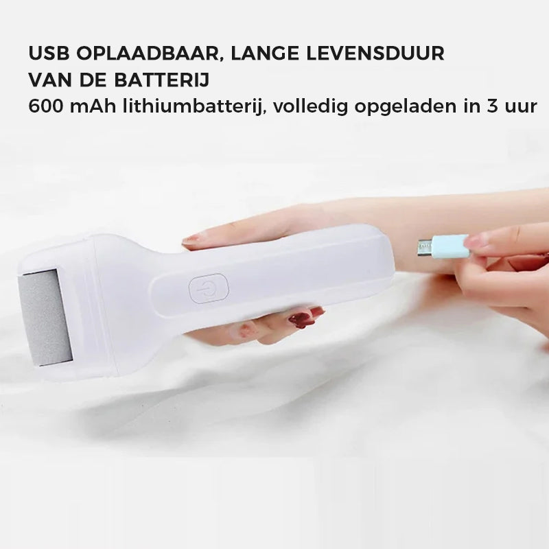 Oplaadbare elektrische voeteeltverwijderaar