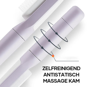 Zelfreinigende antistatische massagekam