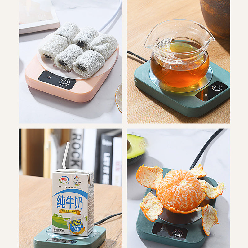 Slimme temperatuurgestuurde verwarmingsonderzetter