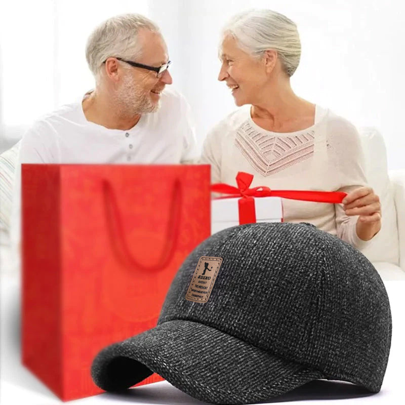 Winterbaseballpet met oorwarmers