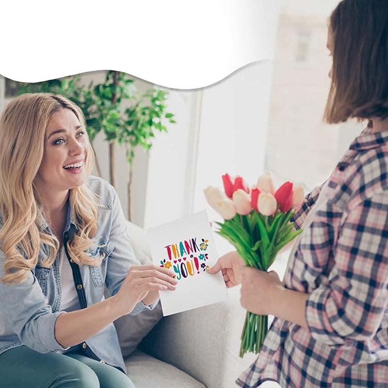 Handgemaakt getekend geluidsgroetkaartje