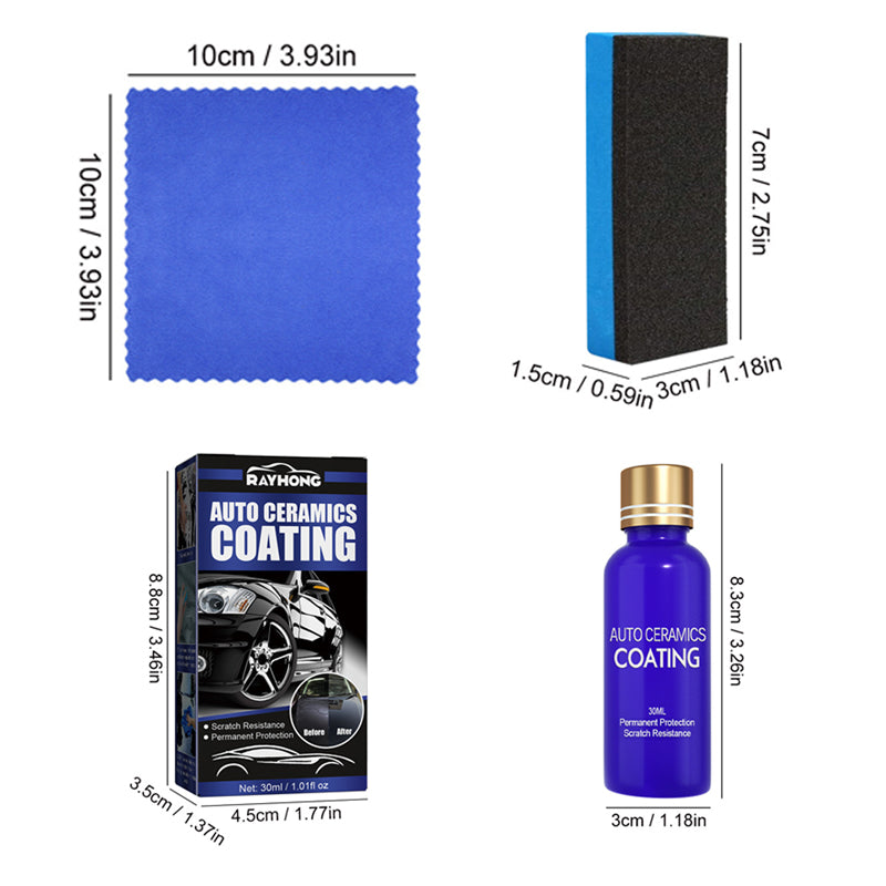 Micro-molecuul kristalcoating restauratie automiddel