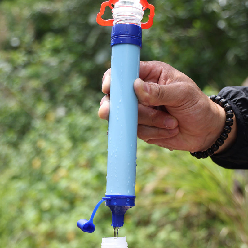 Noodwaterzuiveringsrietje voor buiten