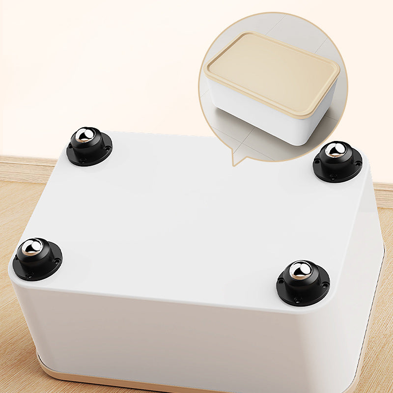 Zelfklevende kogellagervielrichtingswiel stille wiel